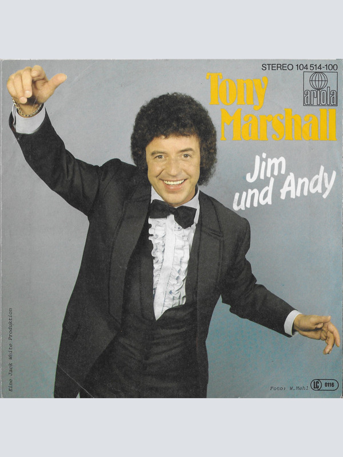 Vinyl / Tony Marshall - Jim Und Andy