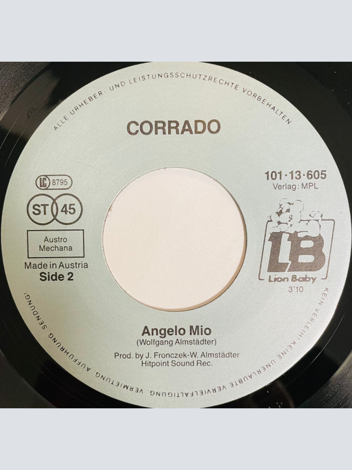 Vinyl / Corrado (10) - Per Andrea