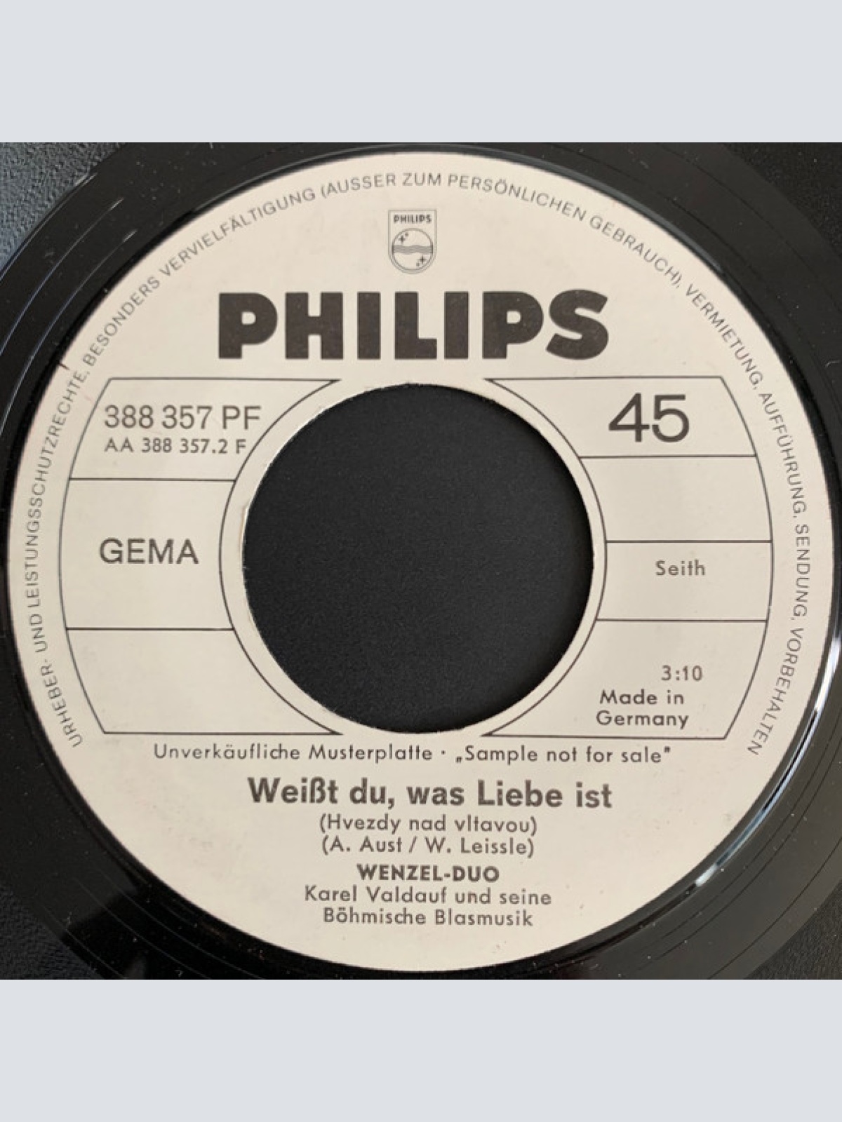 Vinyl / Wenzel-Duo - Spiele Mit Der Liebe Nicht