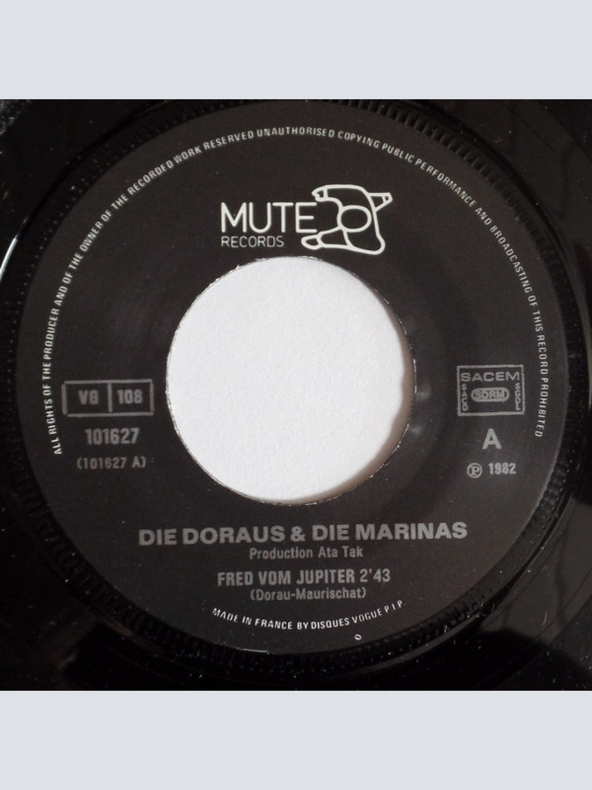 Vinyl / Die Doraus & Die Marinas* - Fred Vom Jupiter