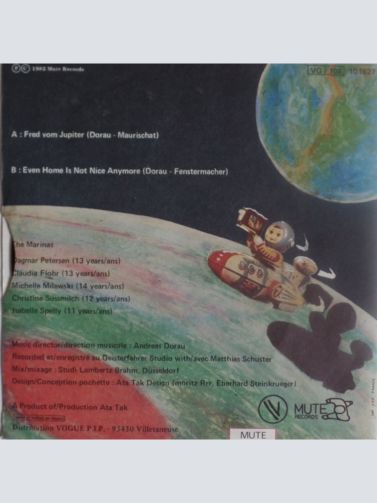 Vinyl / Die Doraus & Die Marinas* - Fred Vom Jupiter