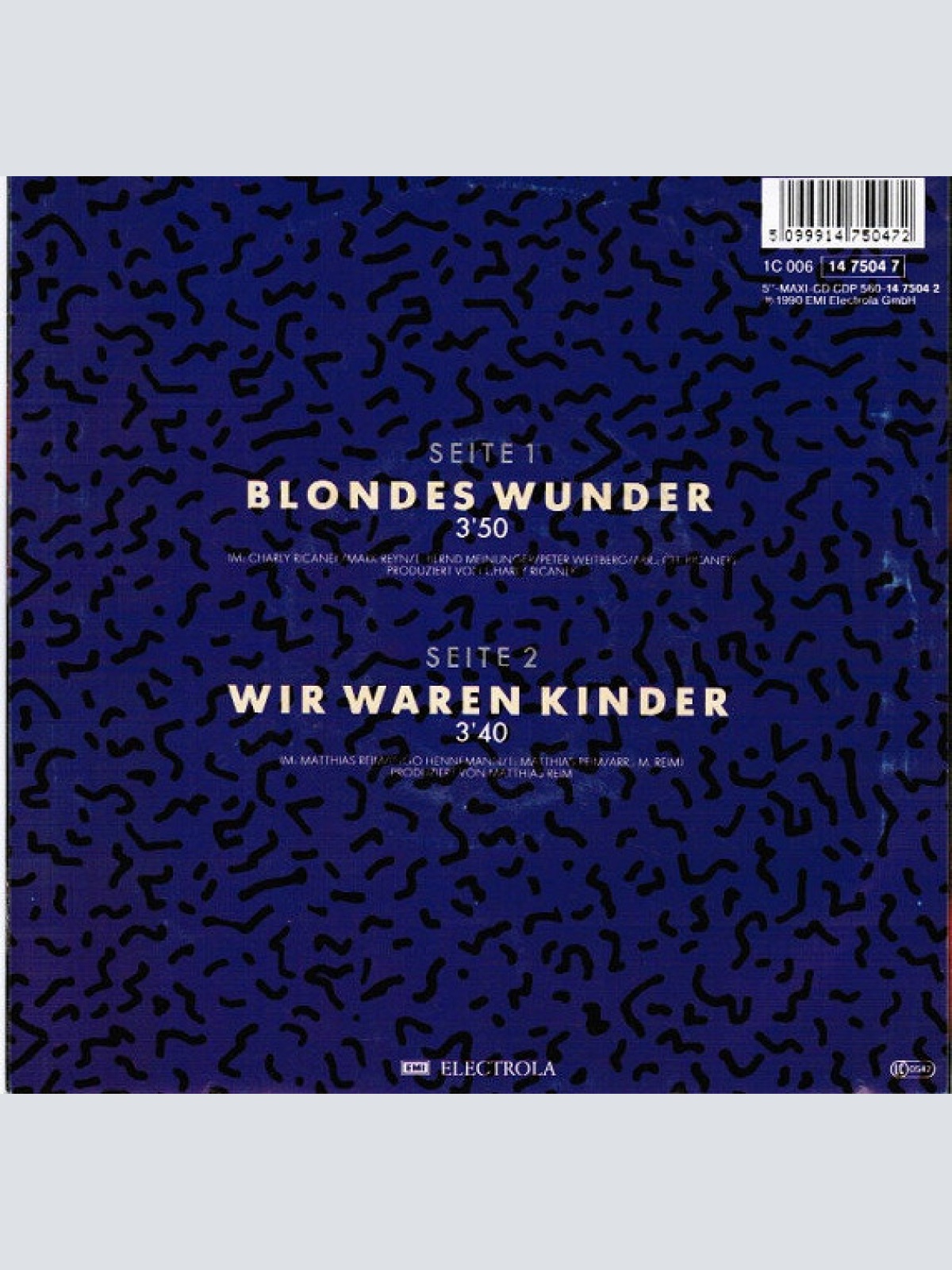 Vinyl / Bernhard Brink - Blondes Wunder