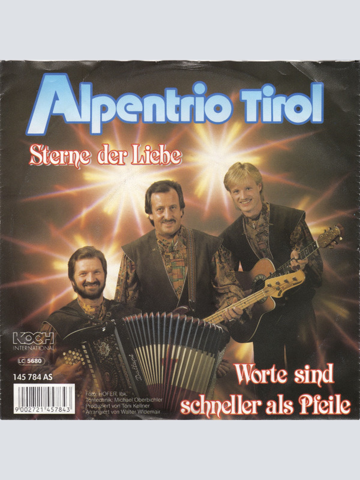 Vinyl / Alpentrio Tirol - Sterne Der Liebe