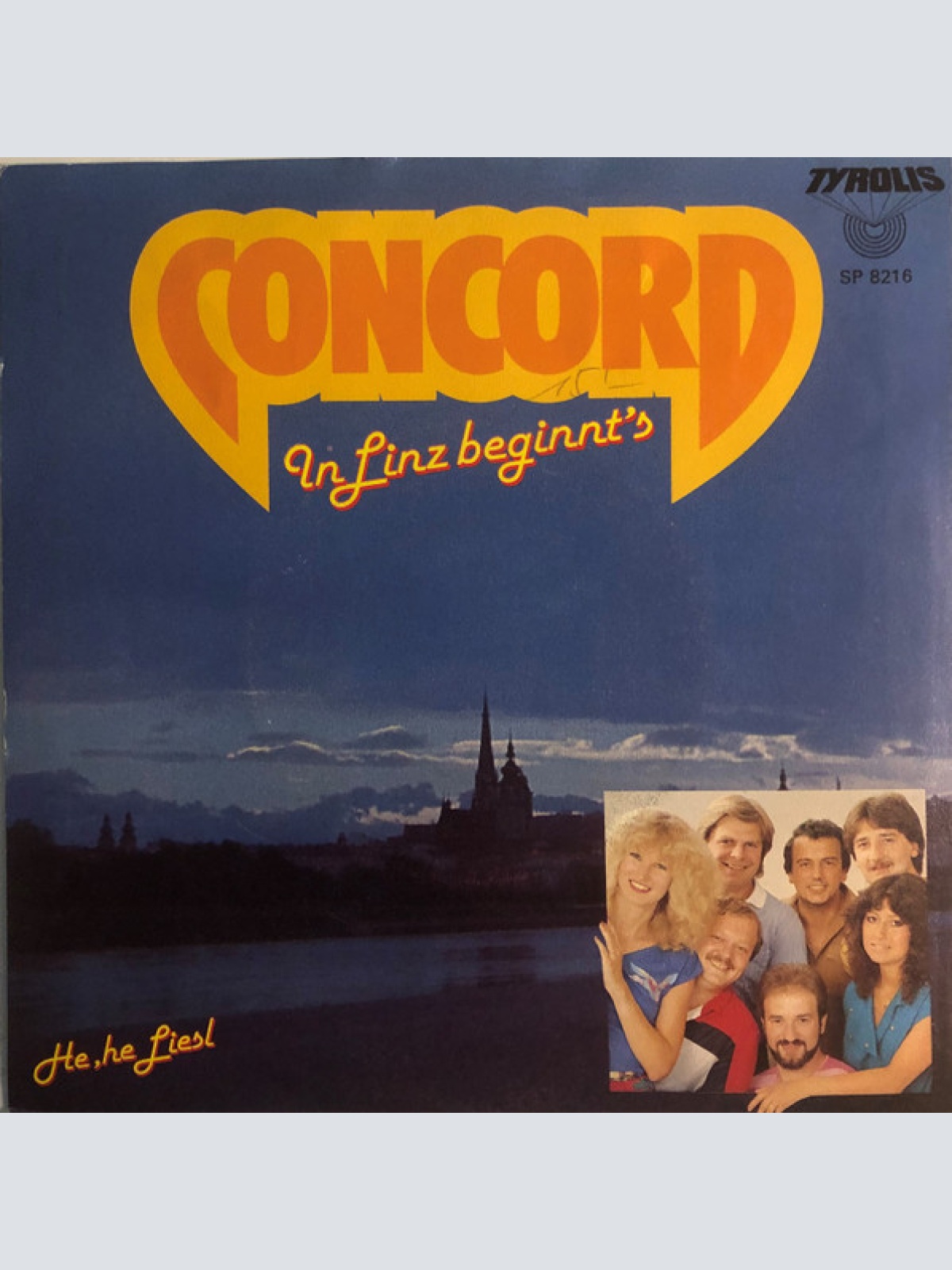 Vinyl / Concord (7) - He, He, He Liesl / In Linz Beginnt's