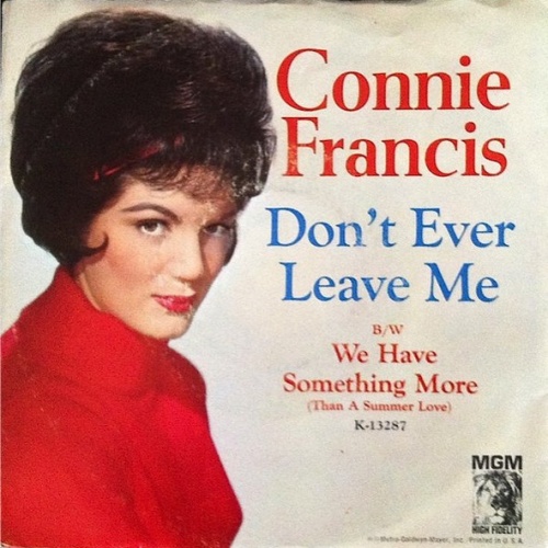 Vinyl / Connie Francis - Don't Ever Leave Me