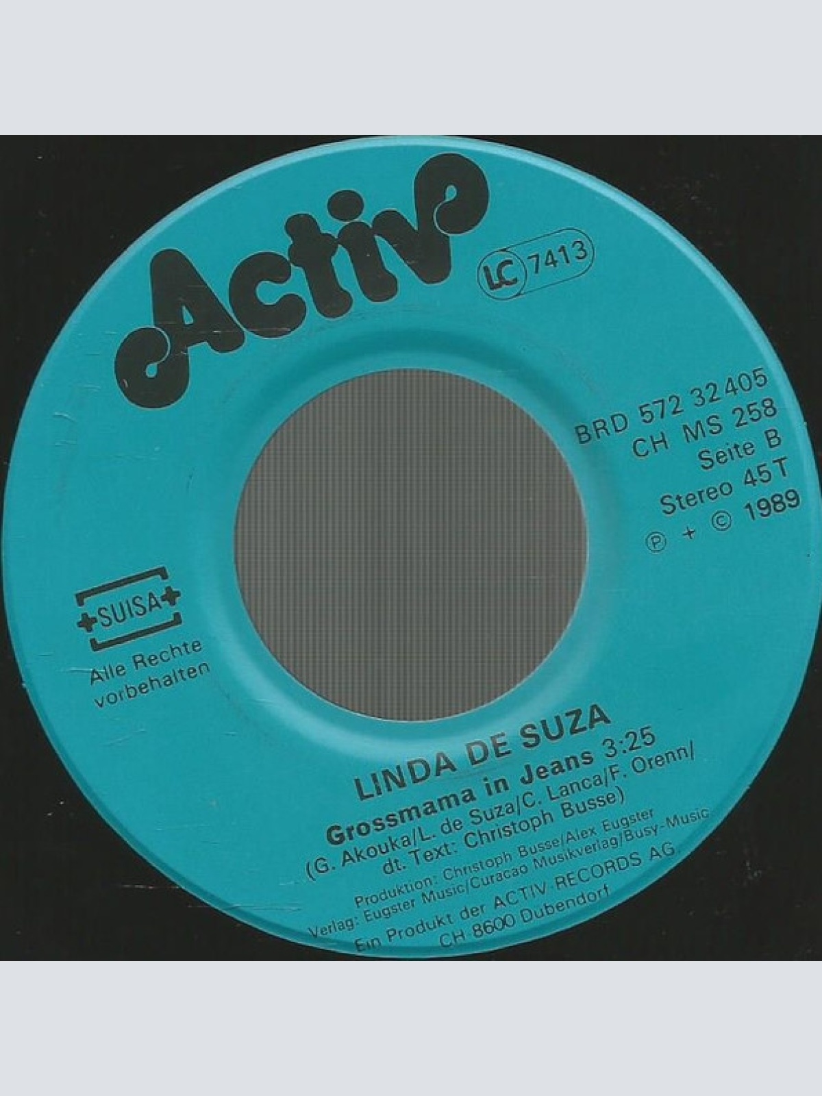 Vinyl / Linda De Suza - Hör Die Musik