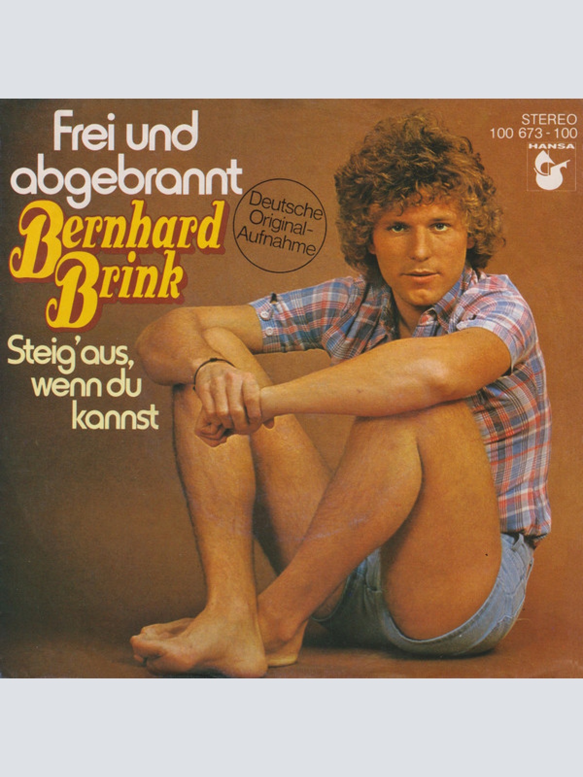 Vinyl / Bernhard Brink - Frei Und Abgebrannt