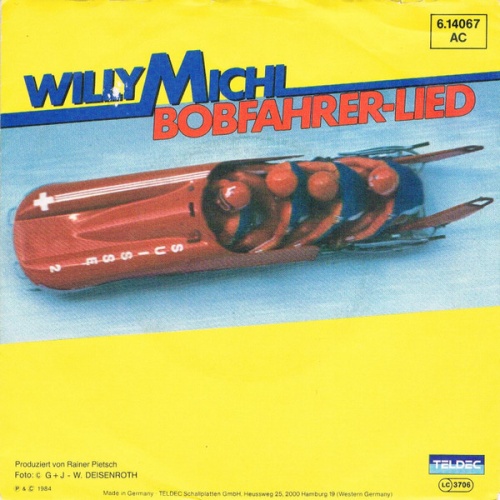 Vinyl / Willy Michl - Bobfahrer-Lied