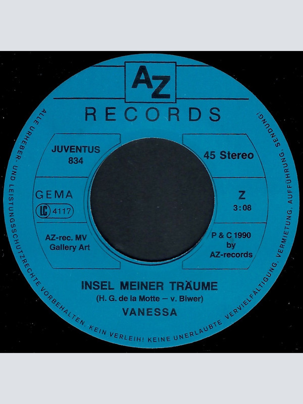 Vinyl / Vanessa (58) - Dich Ganz Allein