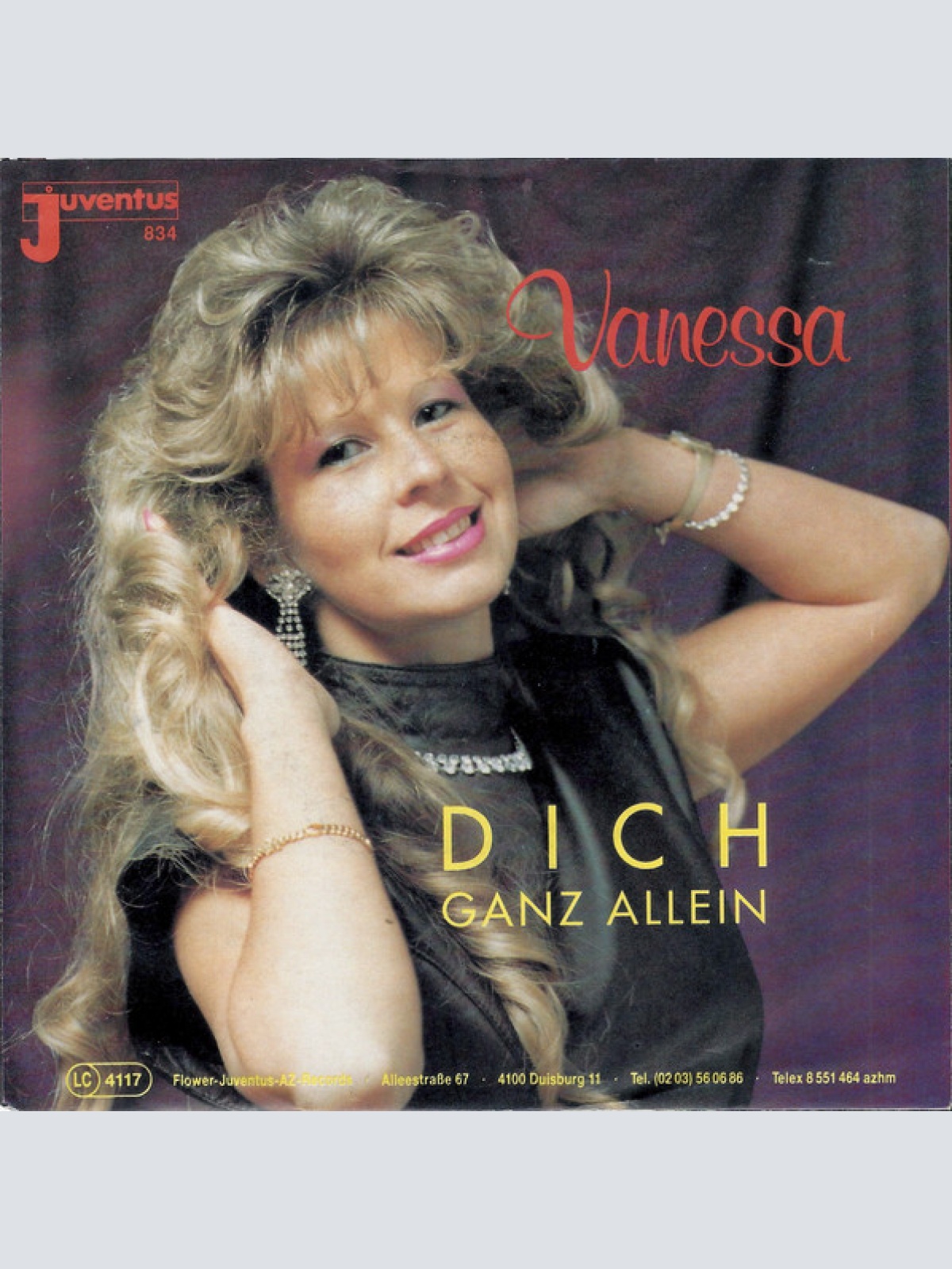 Vinyl / Vanessa (58) - Dich Ganz Allein
