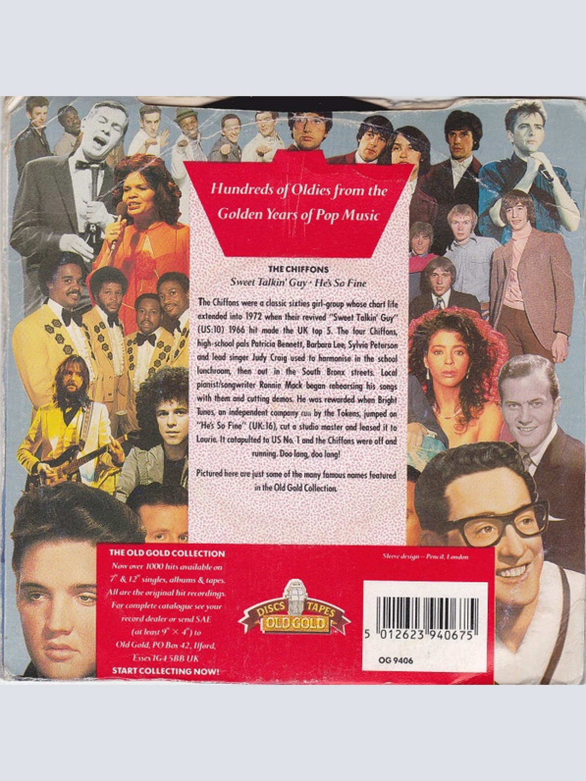 Vinyl / The Chiffons - Sweet Talking Guy / He's So Fine