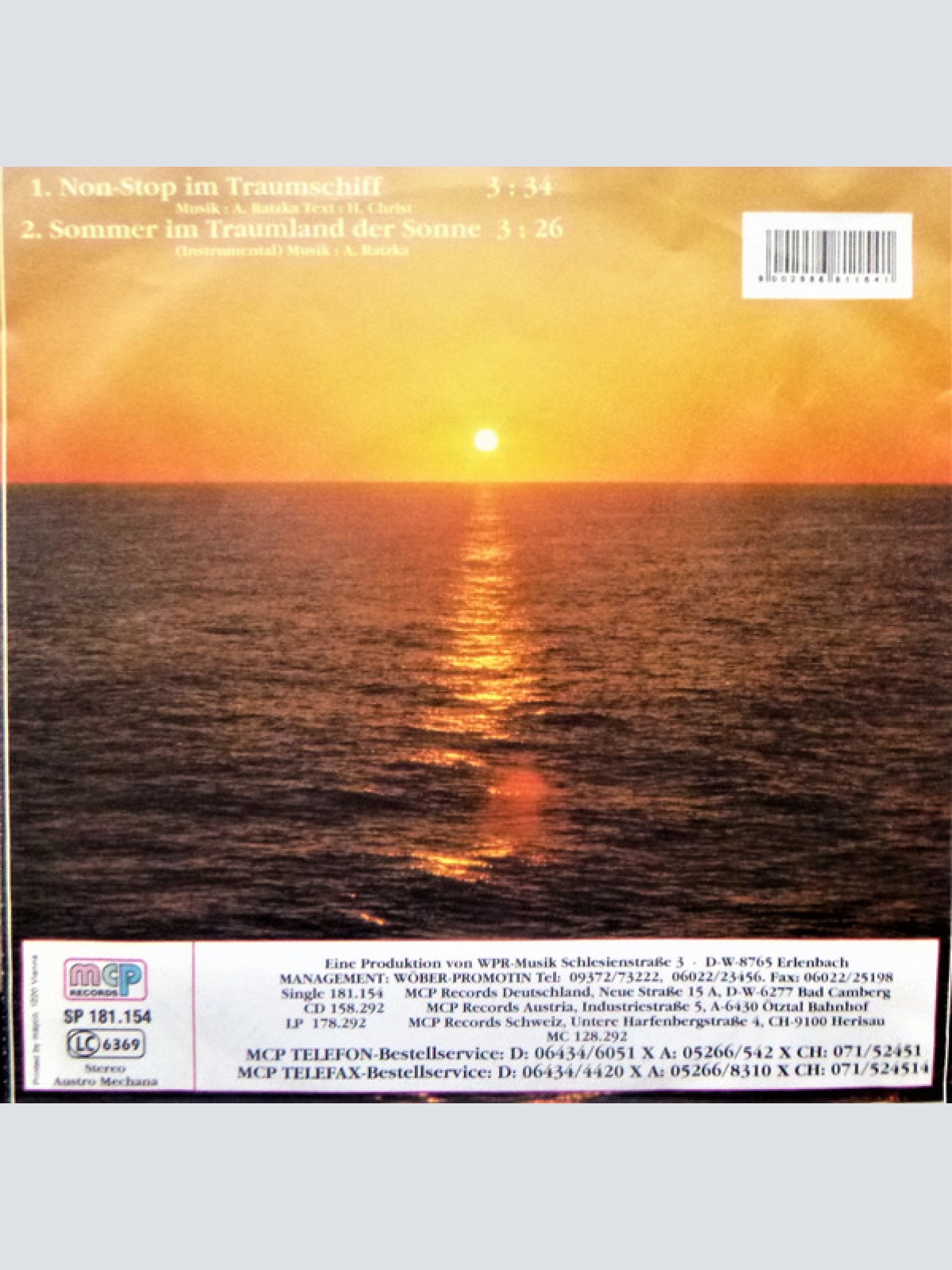 Vinyl / Andreas* - Non Stop Im Traumschiff