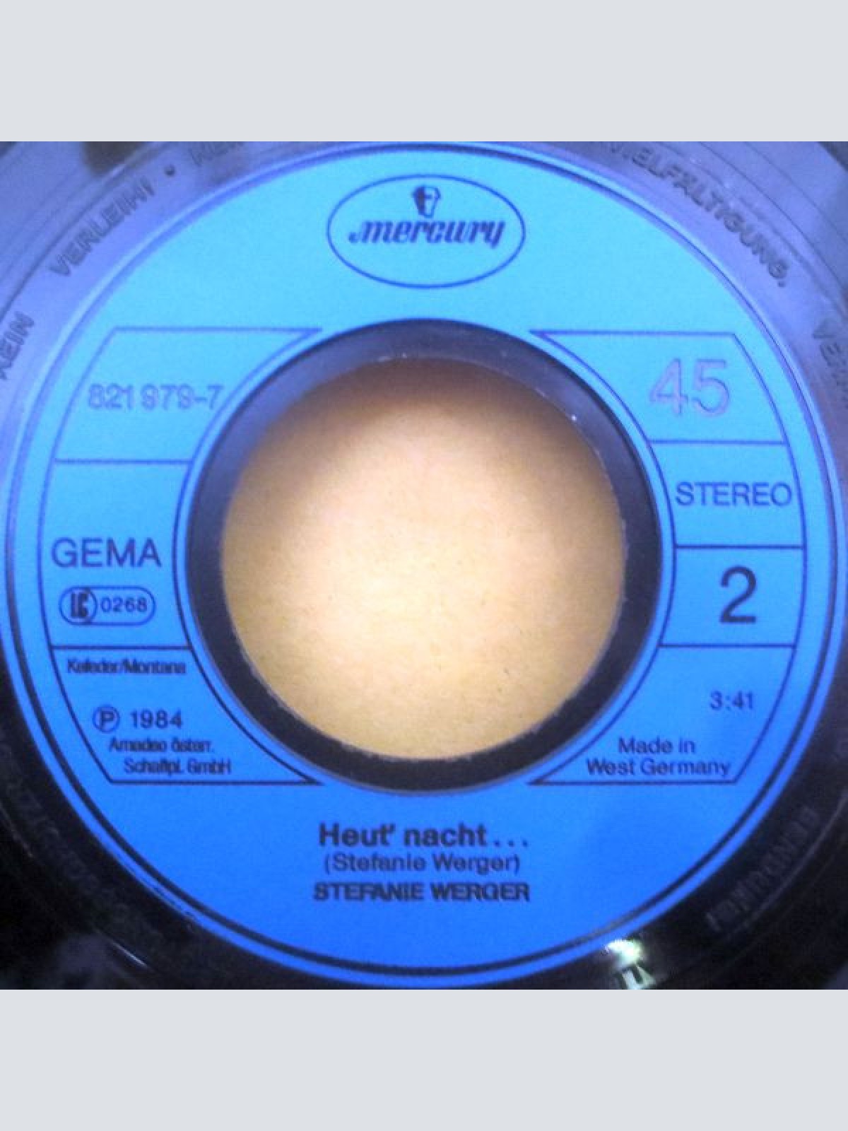 Vinyl / Stefanie Werger - Sag, Es Wird Später