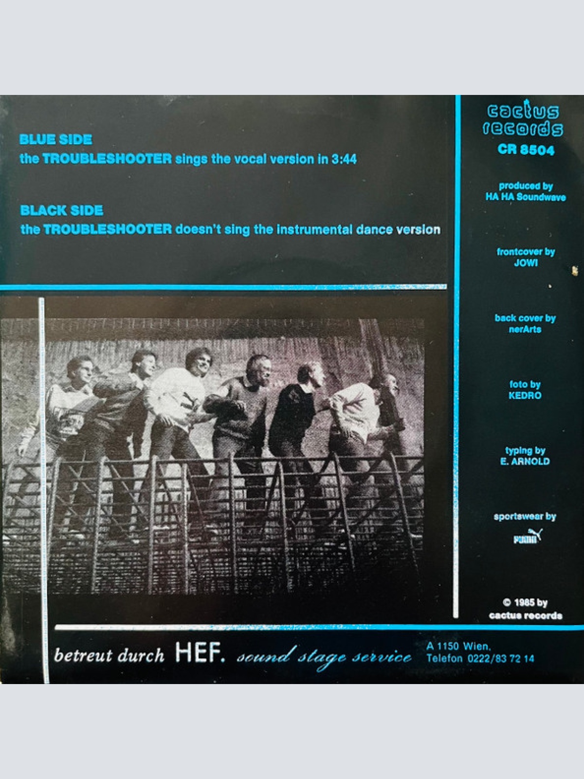 Vinyl / Les Savoys - Troubleshooter