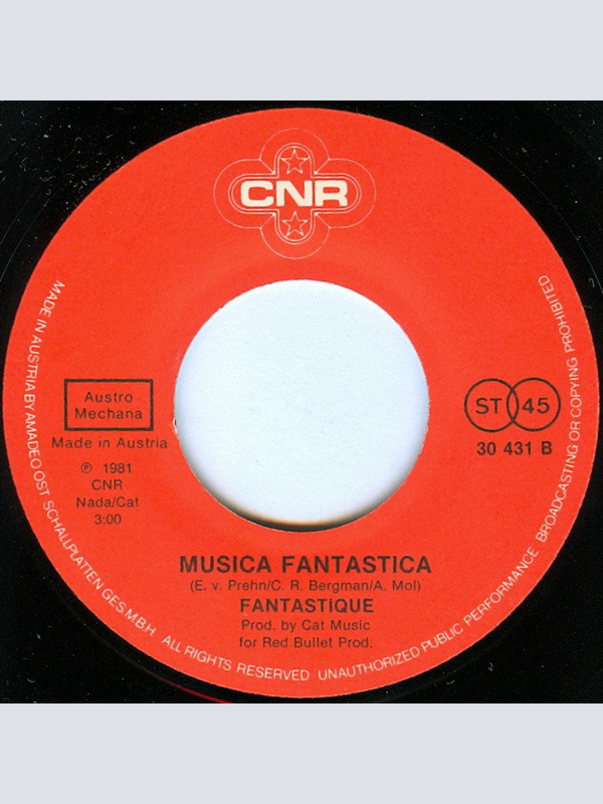 Vinyl / Fantastique - Mama Told Me