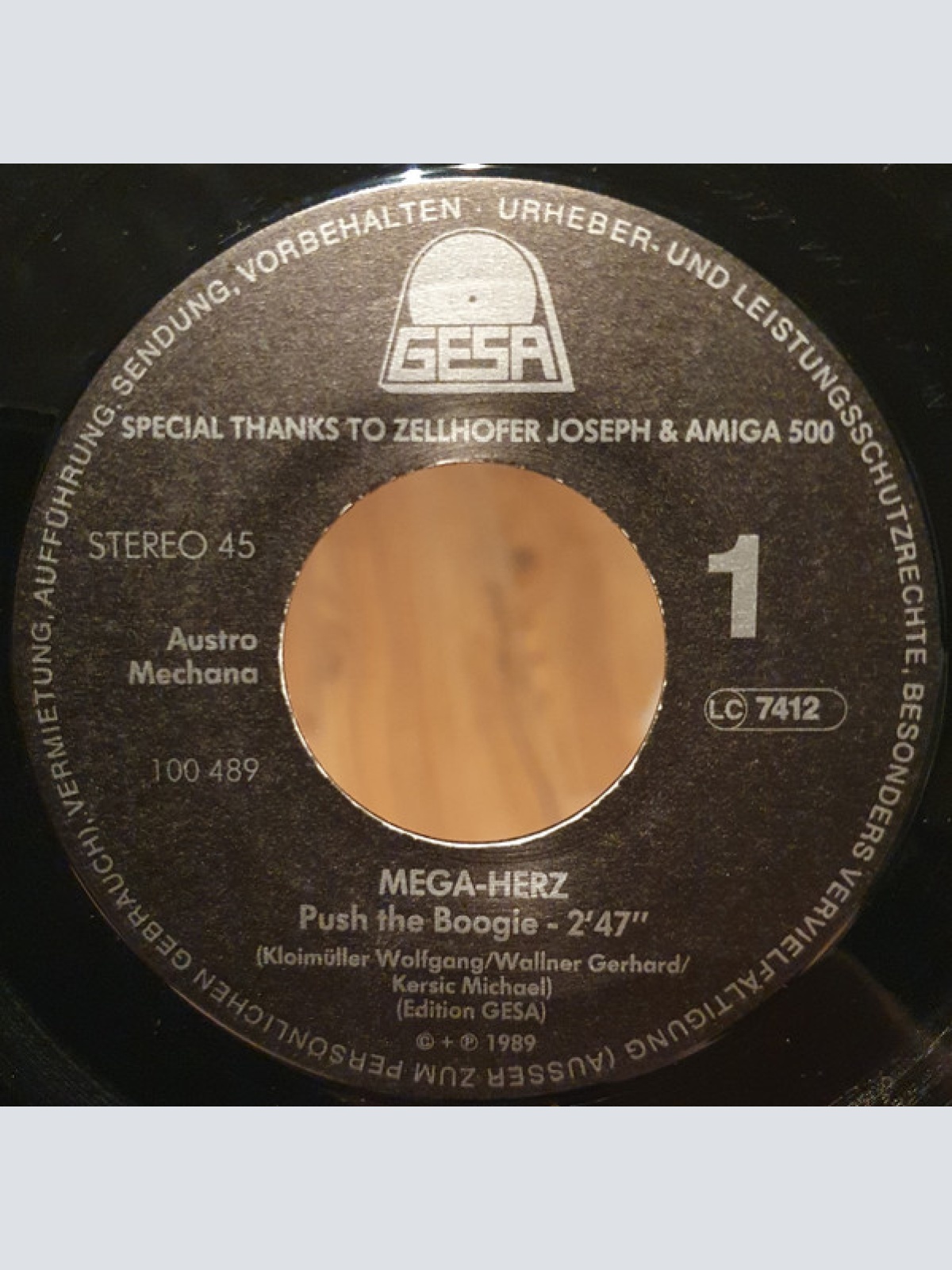 Vinyl / Mega-Herz - Push The Boogie