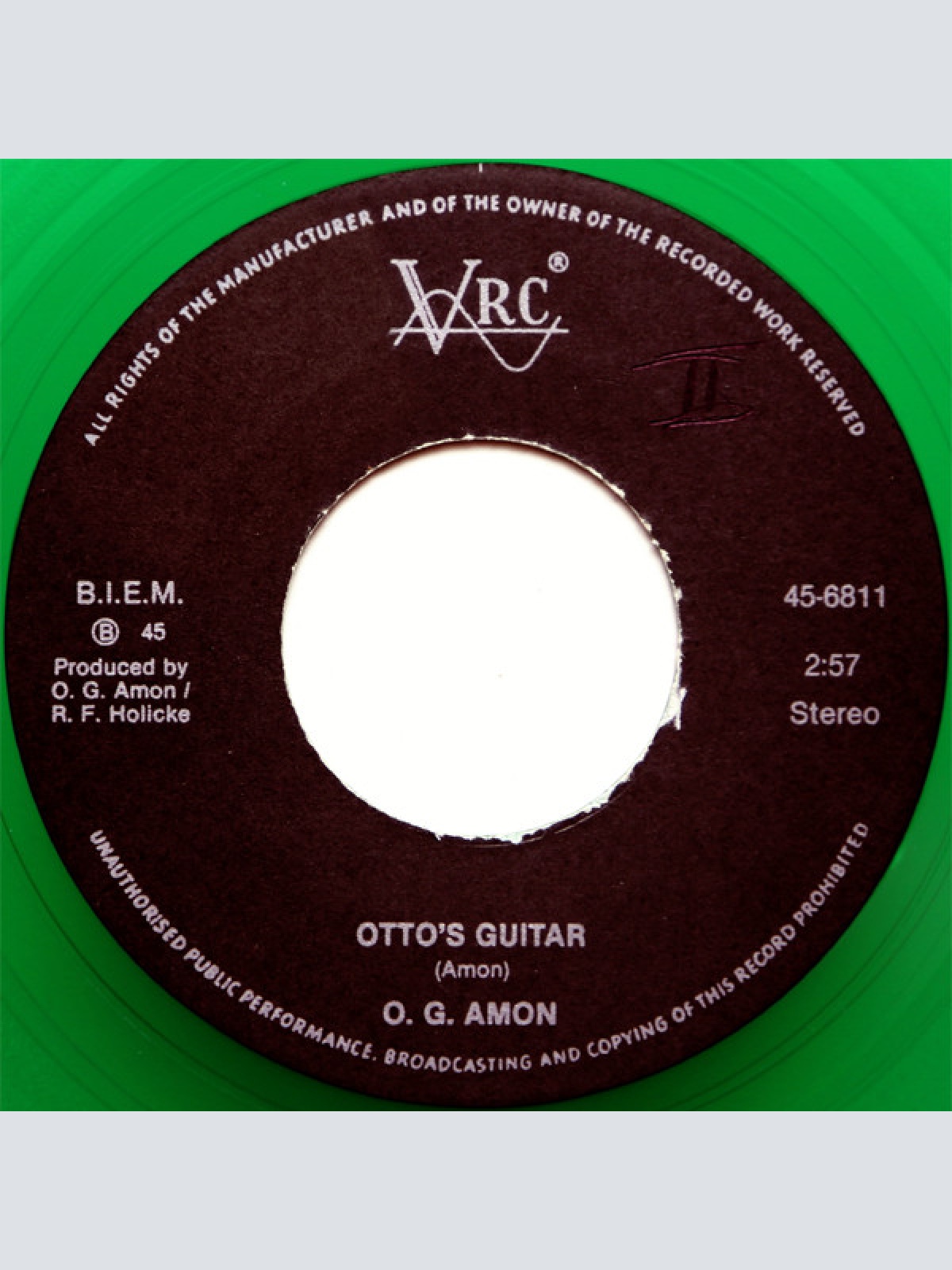 Vinyl / Otto Amon And His Guitar* - Midnight-Train