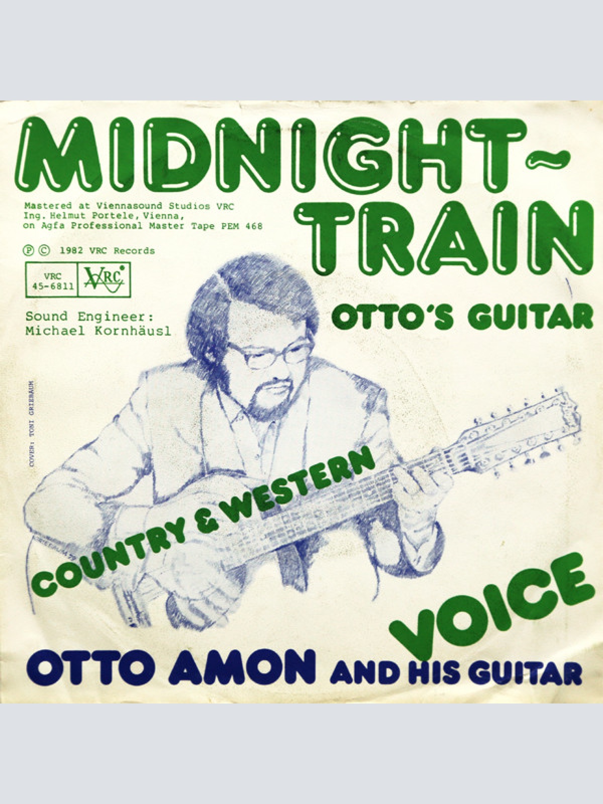 Vinyl / Otto Amon And His Guitar* - Midnight-Train