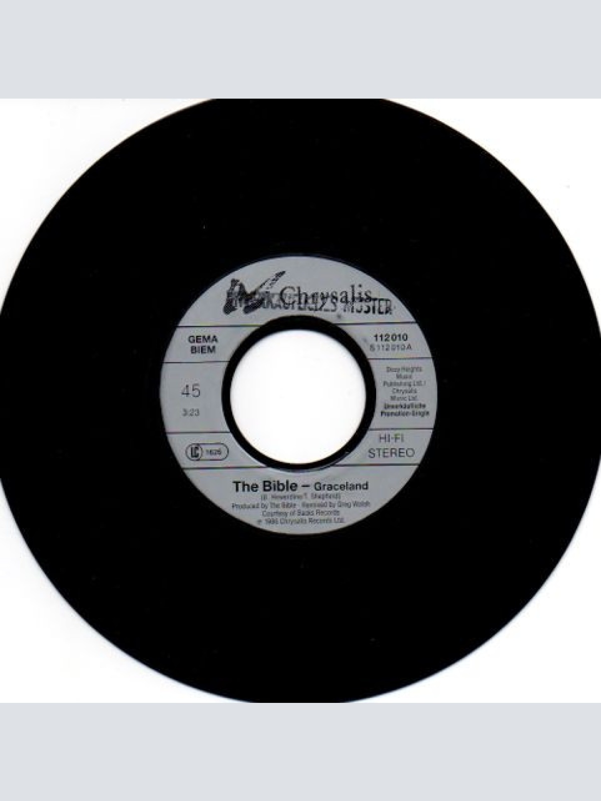 Vinyl / The Bible - Graceland