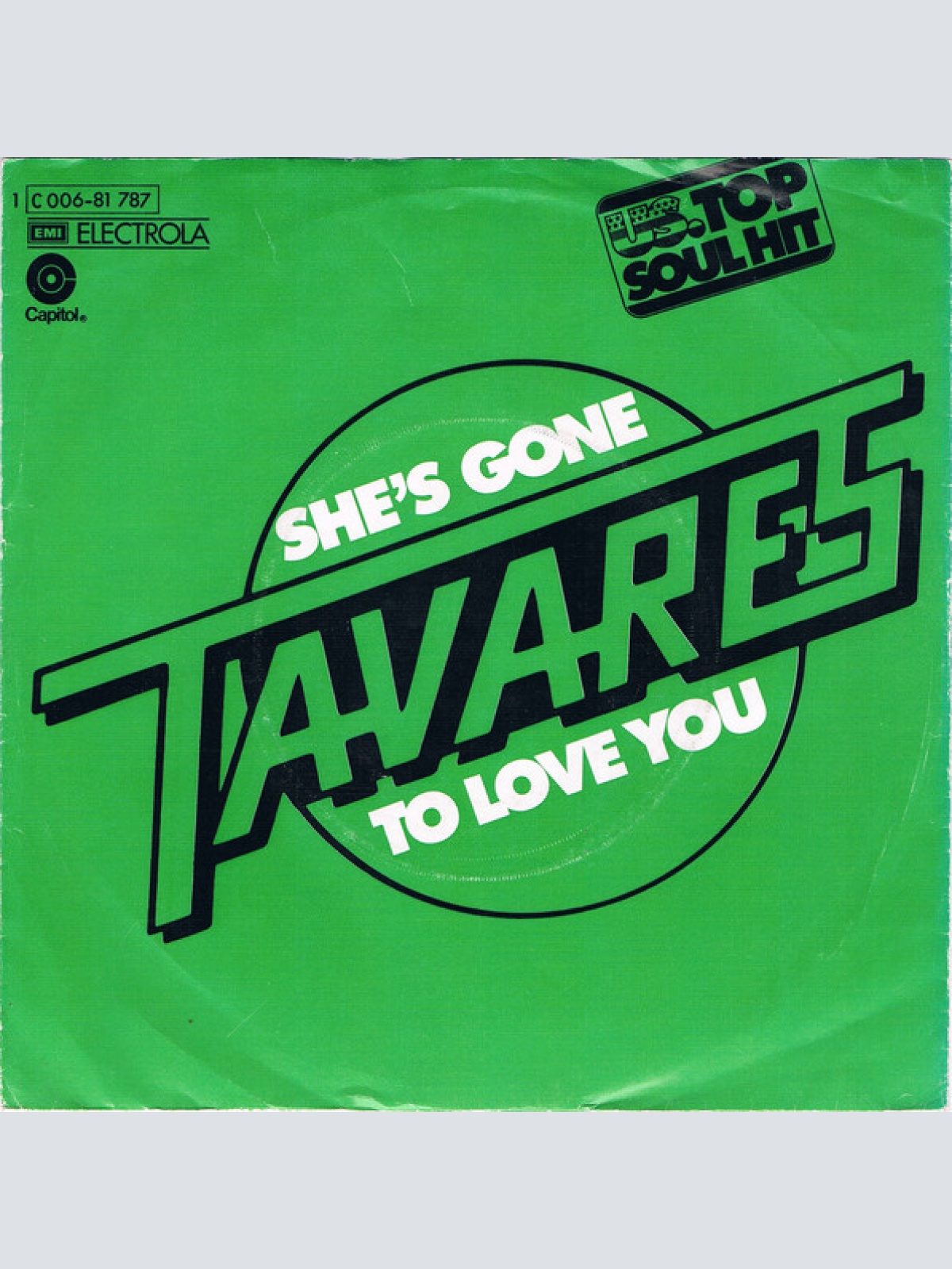 Vinyl / Tavares - She's Gone / To Love You
