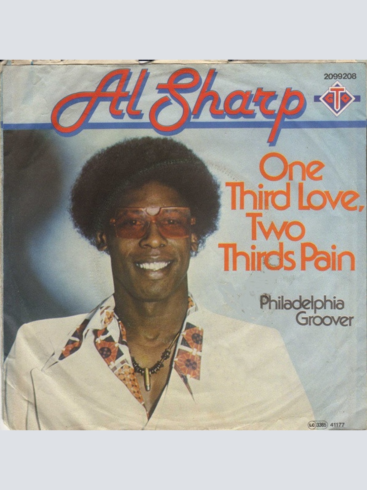 Vinyl / Al Sharp - One Third Love, Two Thirds Pain