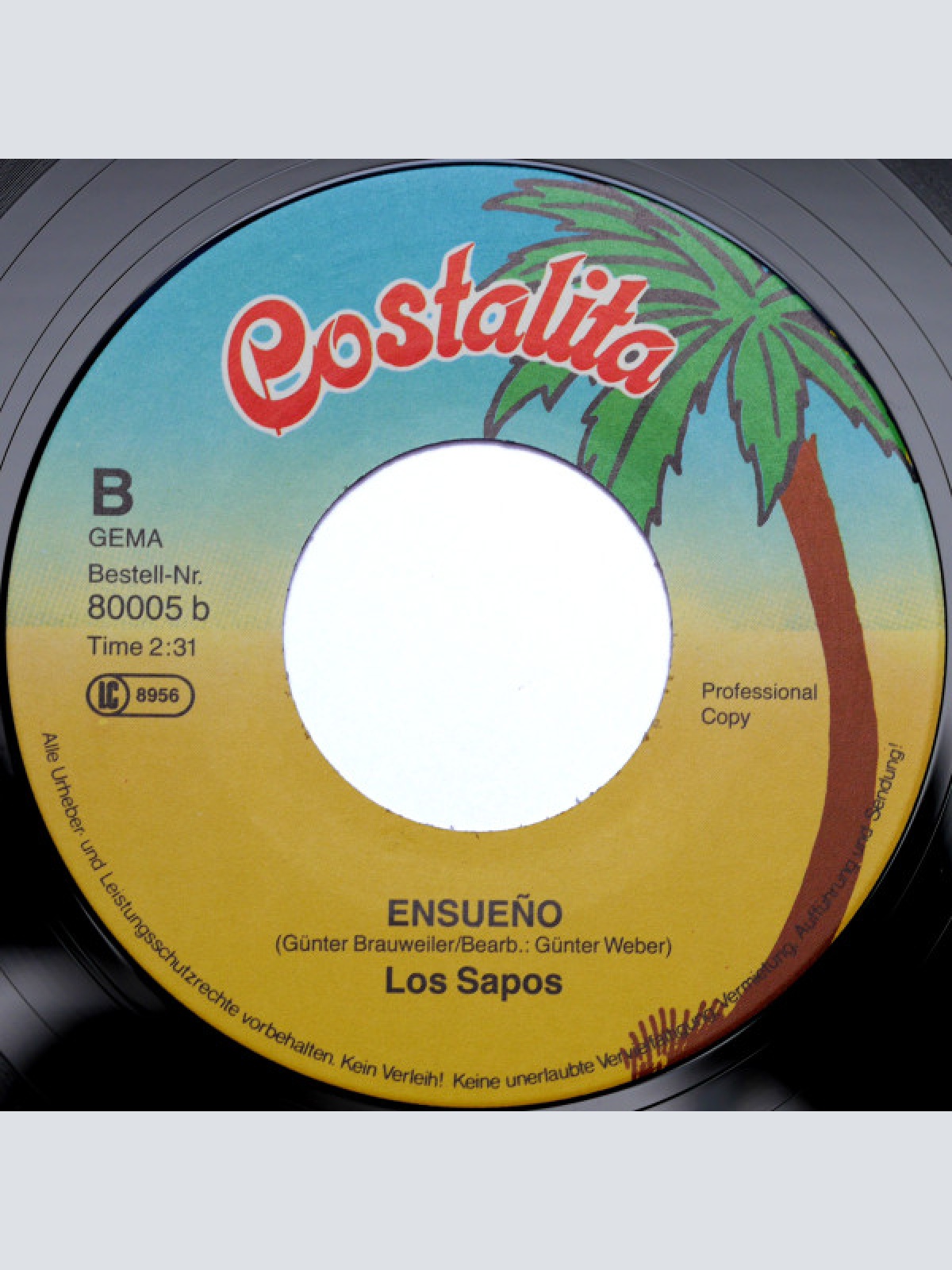 Vinyl / Los Sapos - Zabadak