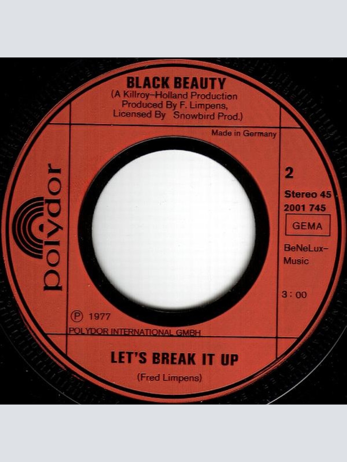 Vinyl / Black Beauty - Tom Dooley