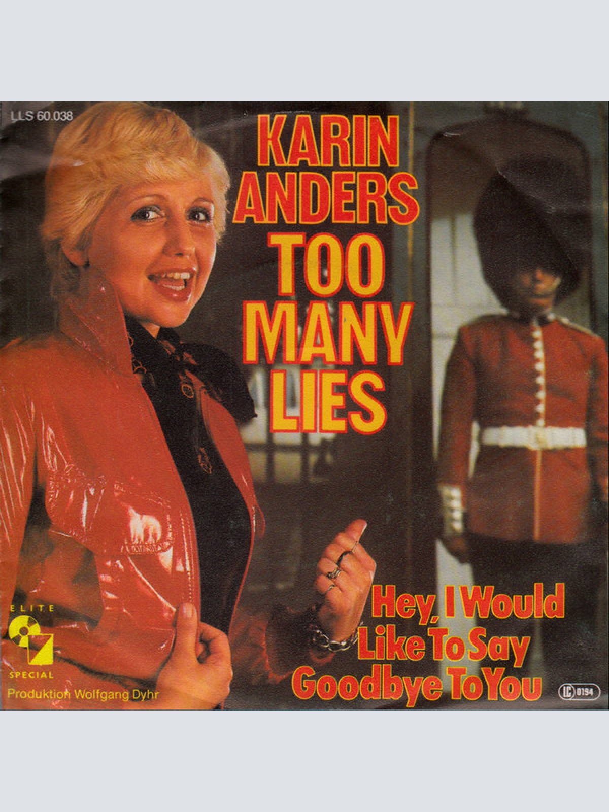 Vinyl / Karin Anders - Too Many Lies
