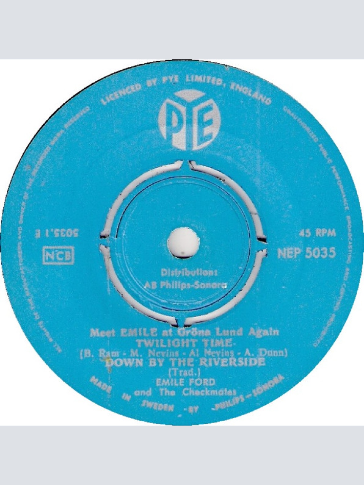 Vinyl / Emile Ford And The Checkmates* - Meet Emile At Gröna Lund Again