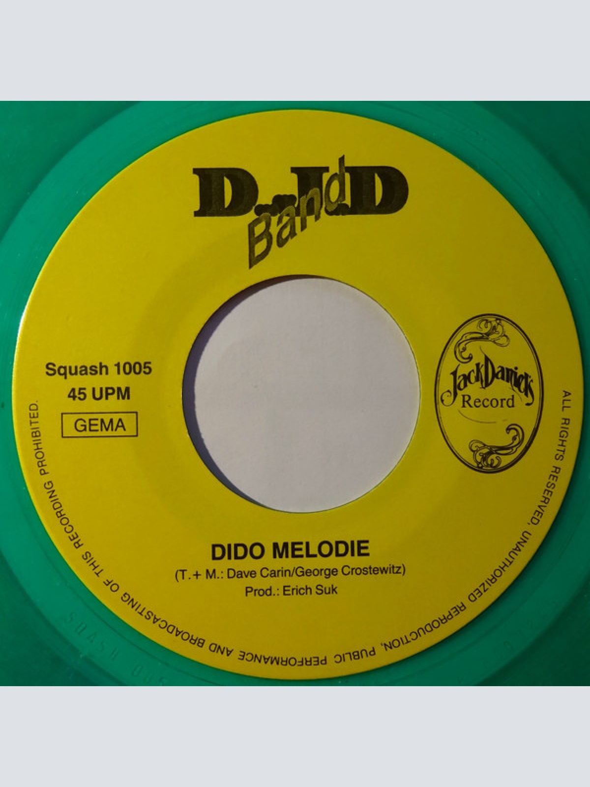 Vinyl / D.J.D. Band - Jack Daniel's Vienna