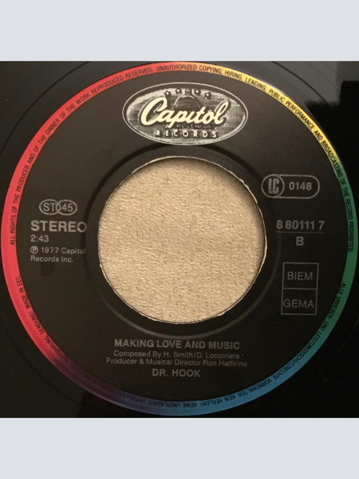 Vinyl / Dr. Hook - When You're In Love With A Beautiful Woman