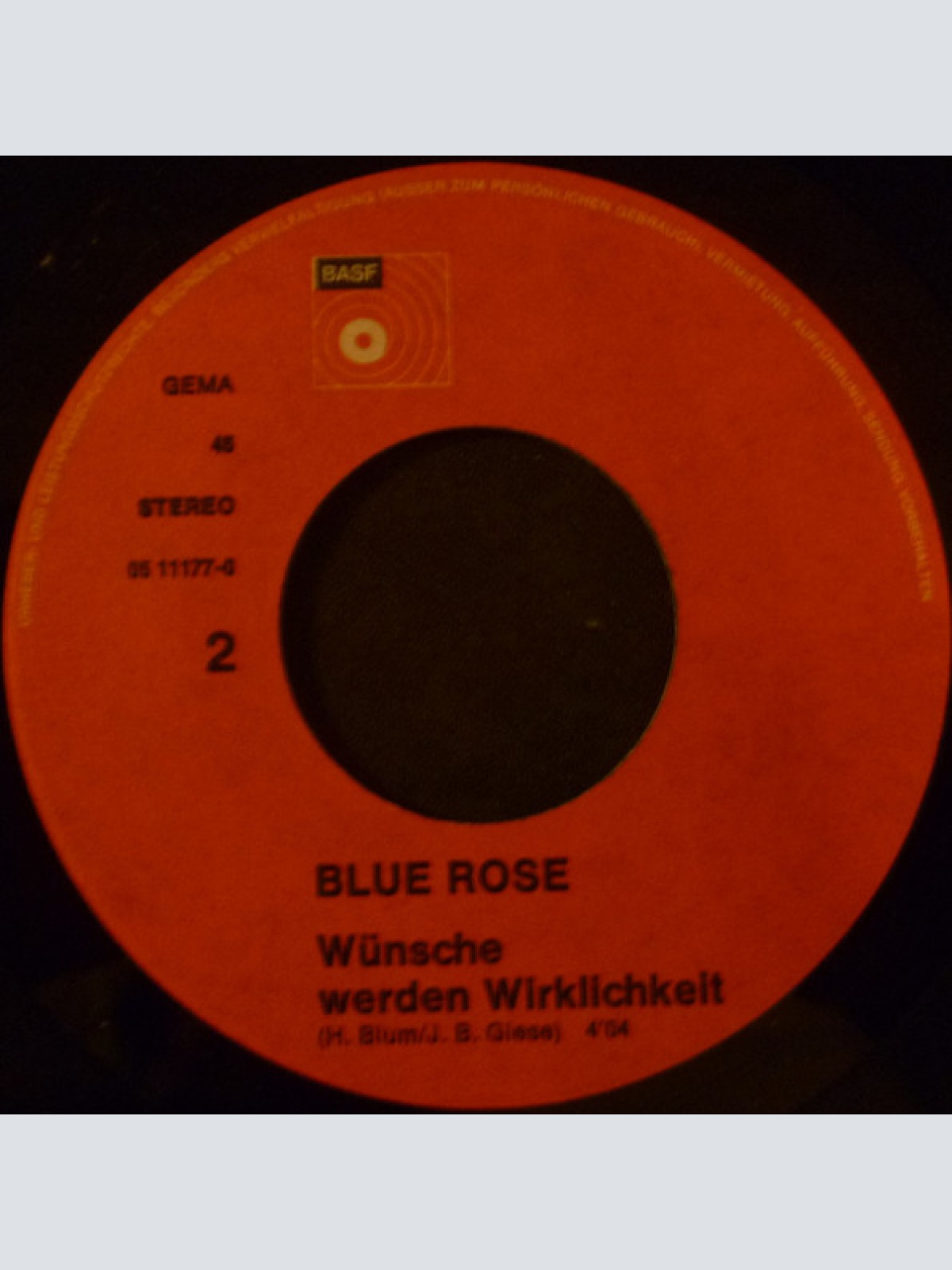 Vinyl / Blue Rose (4) - Die Liebe Lebt