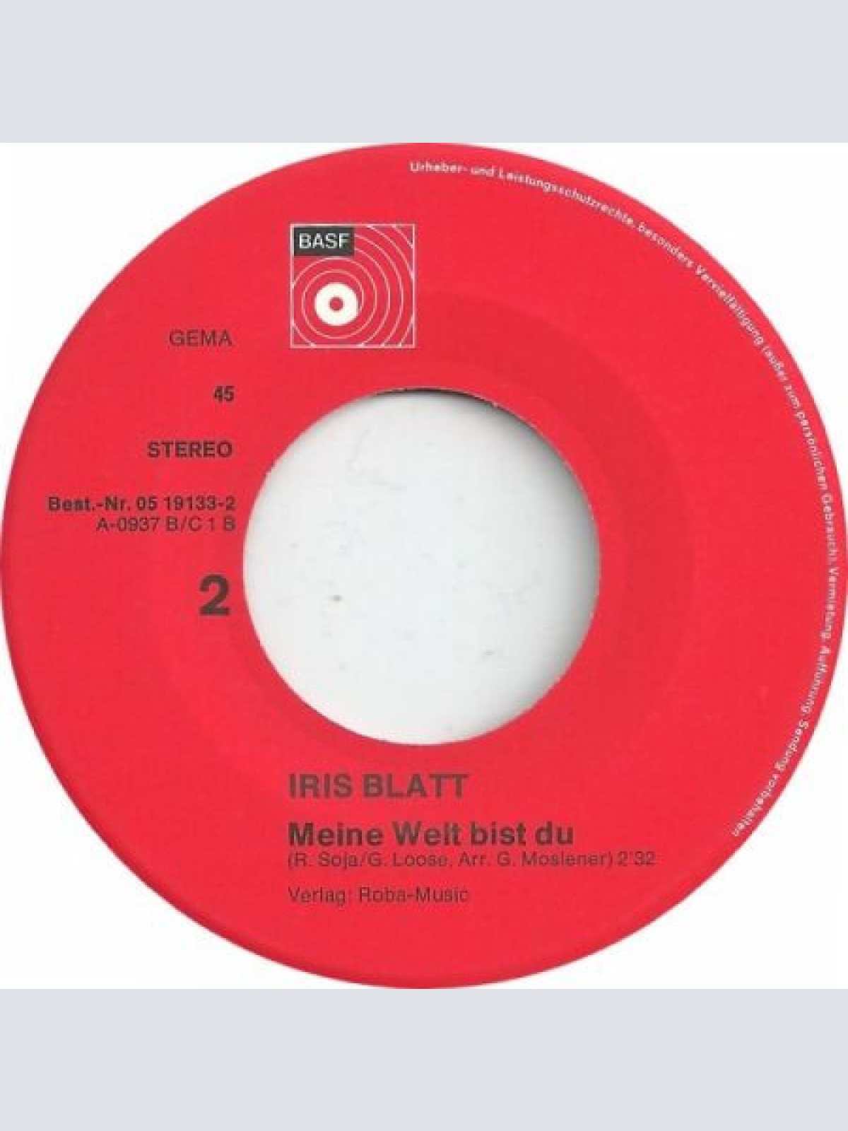 Vinyl / Iris Blatt - Wenn Aus Freundschaft Liebe Wird