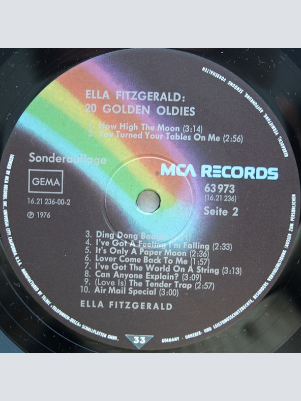 Vinyl / Ella Fitzgerald - 20 Golden Oldies