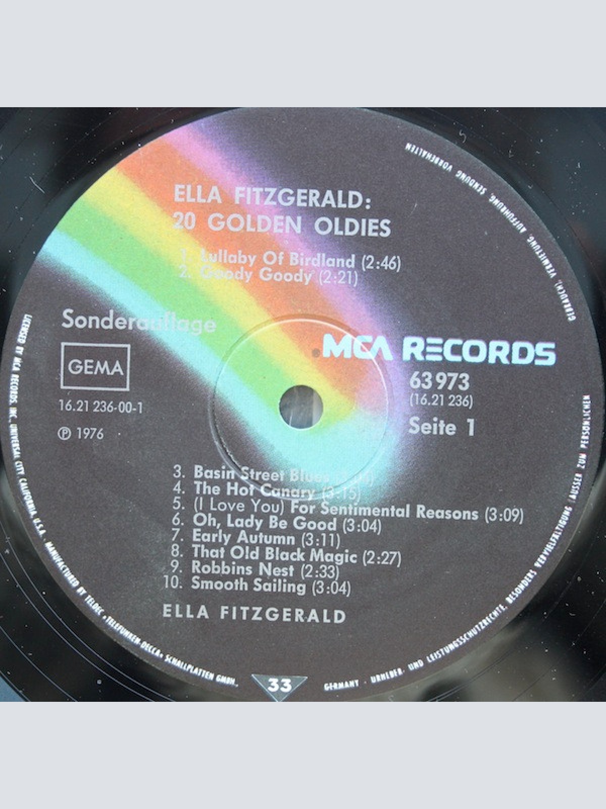 Vinyl / Ella Fitzgerald - 20 Golden Oldies