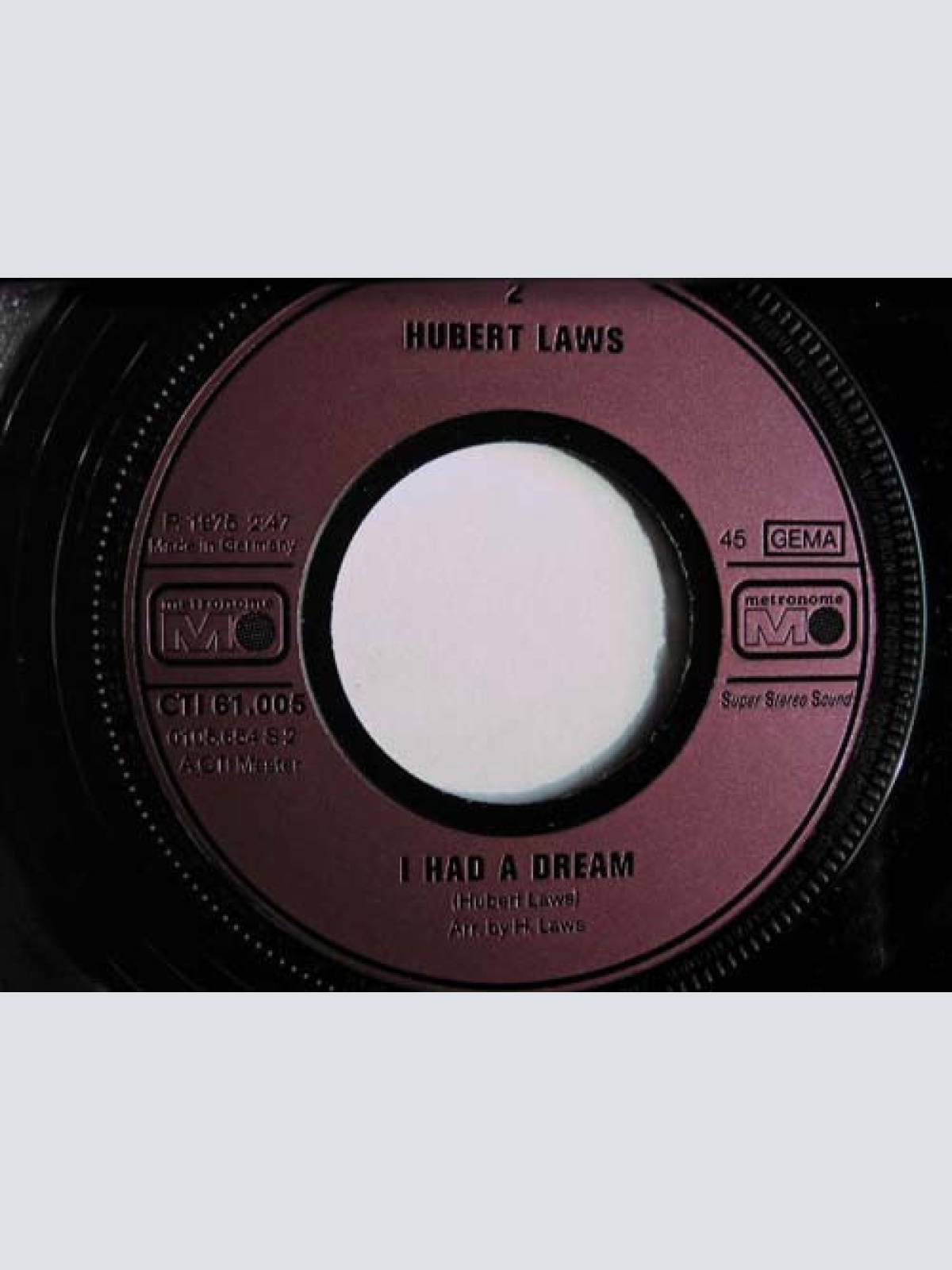 Vinyl / Hubert Laws - The Chicago Theme