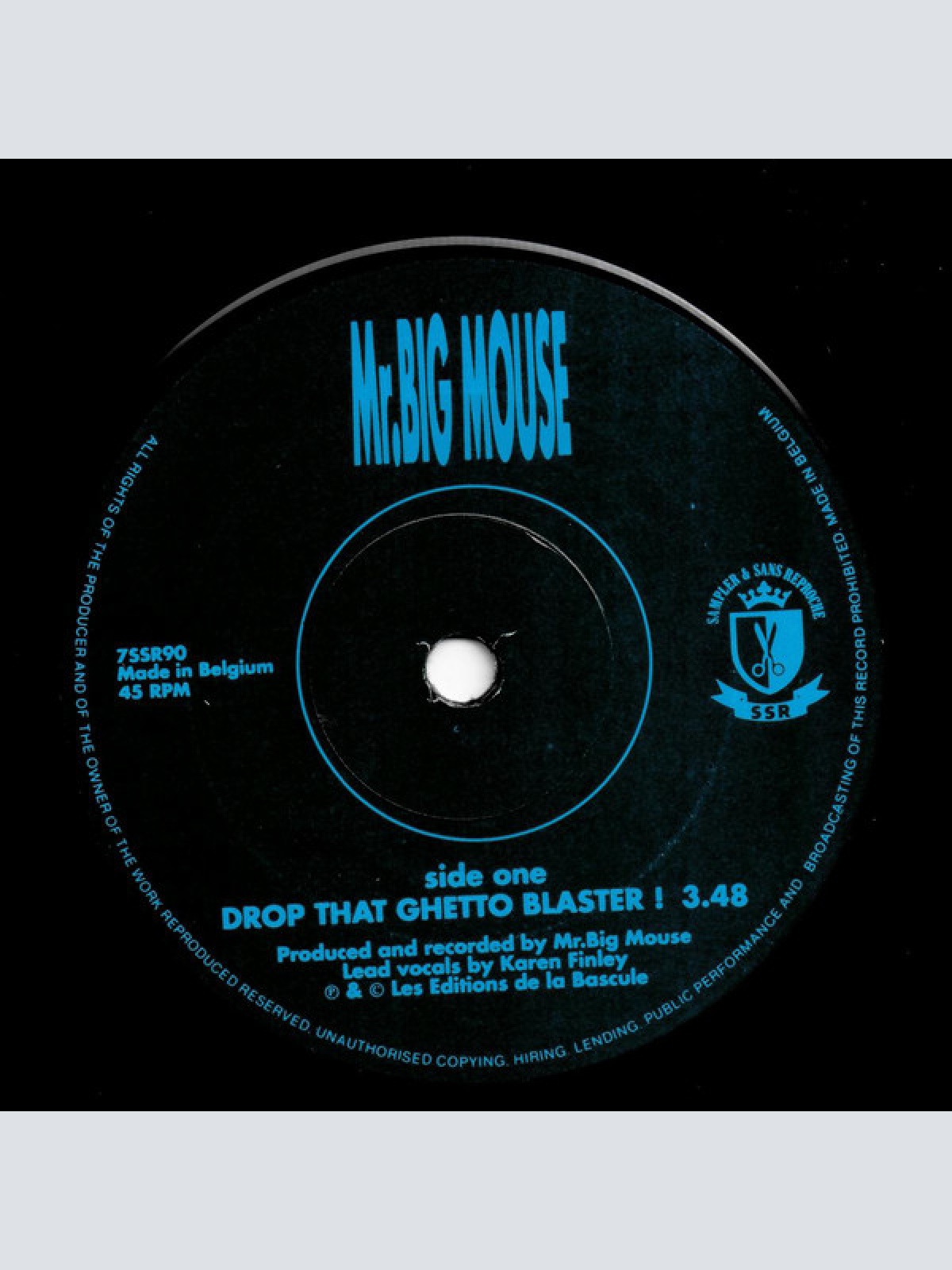 Vinyl / Mr Big Mouse* - Drop That Ghetto Blaster!