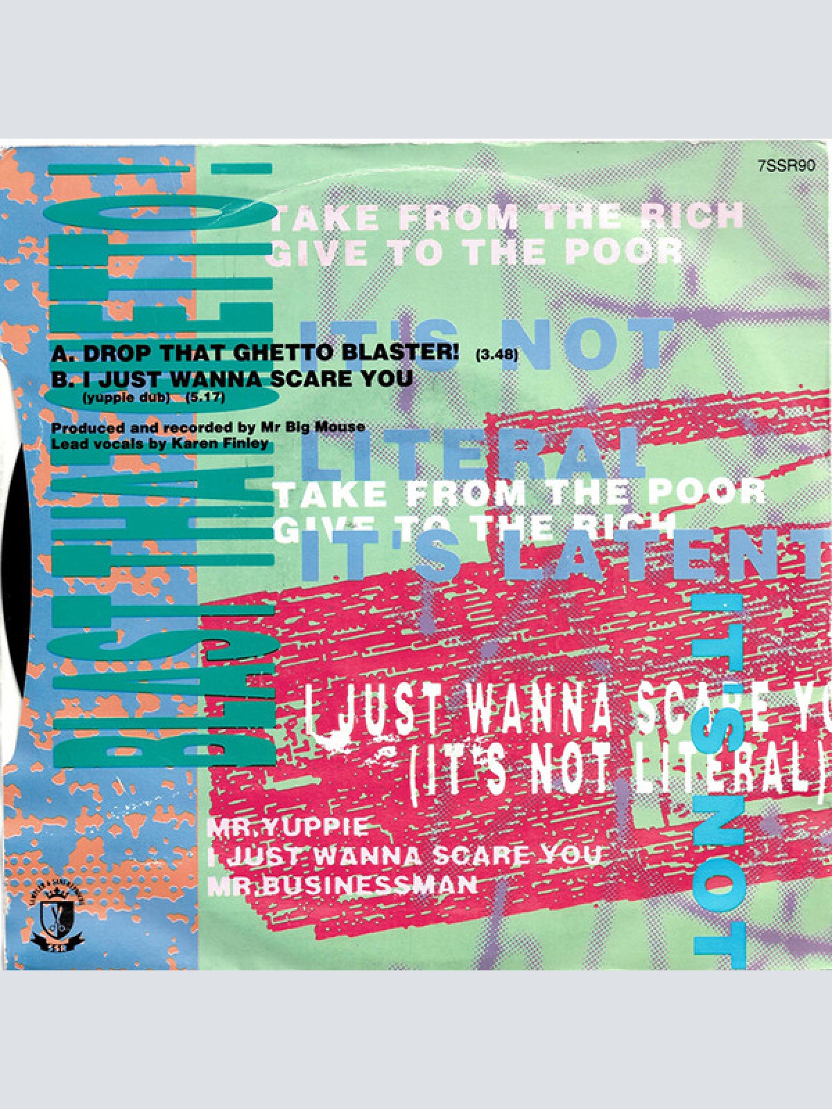 Vinyl / Mr Big Mouse* - Drop That Ghetto Blaster!