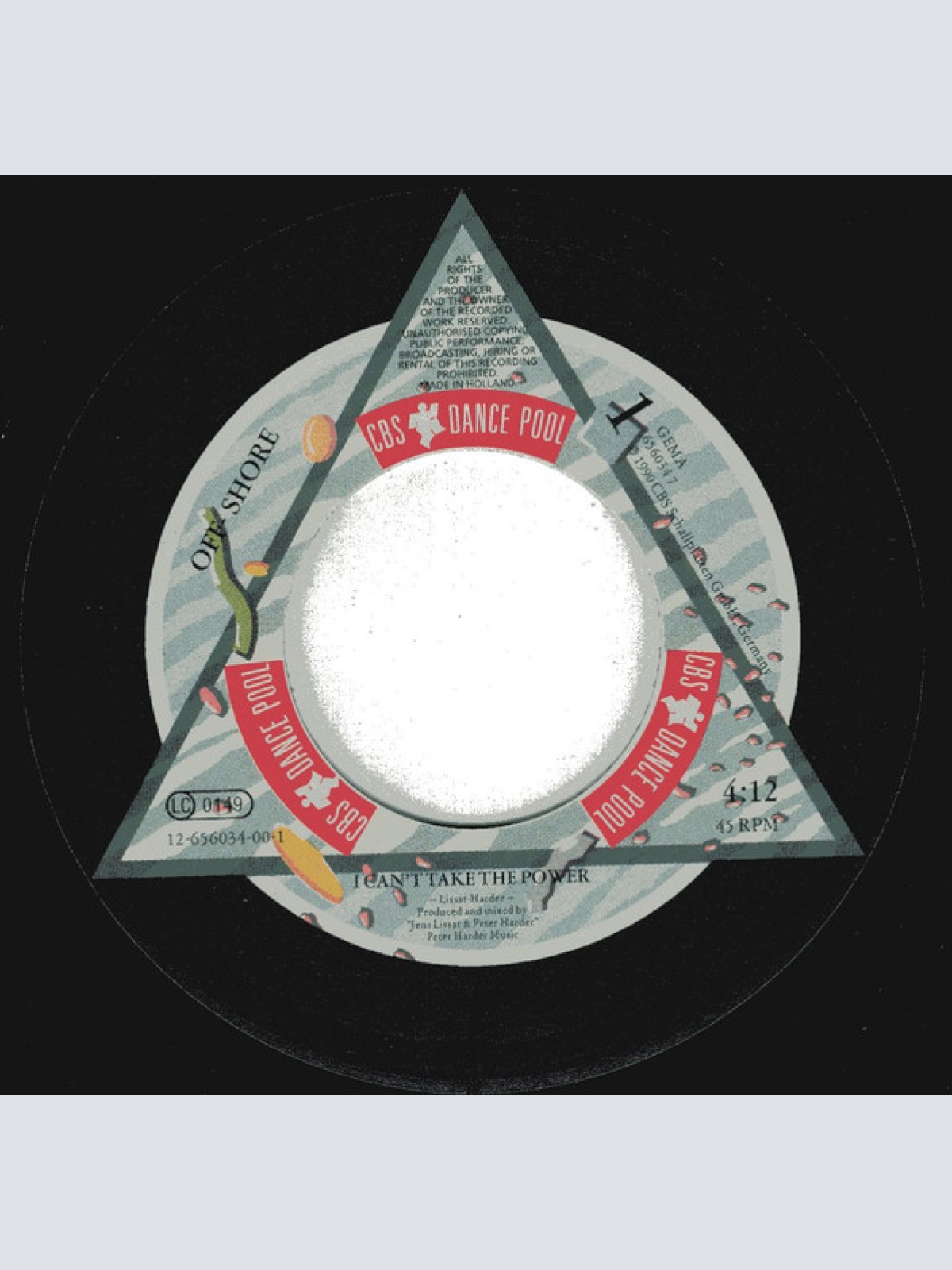 Vinyl / Off-Shore - I Can't Take The Power