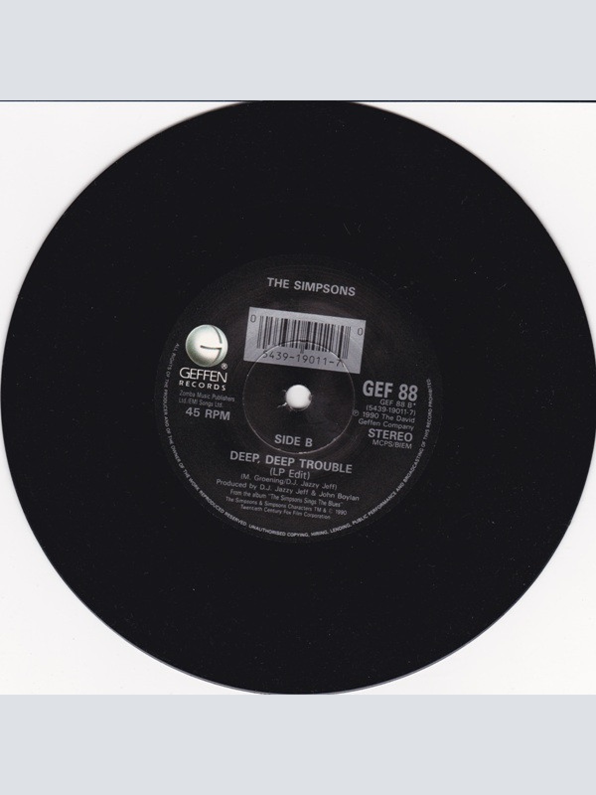 Vinyl / The Simpsons Featuring Bart* & Homer* - Deep, Deep Trouble