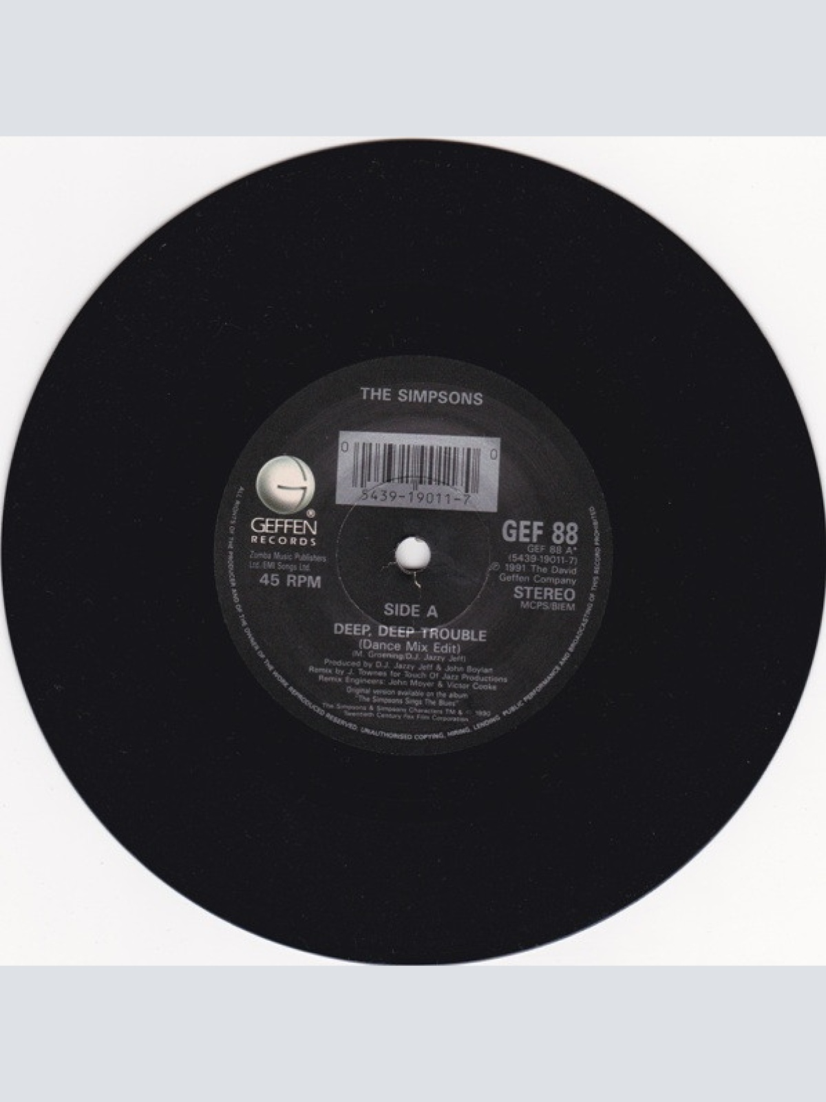 Vinyl / The Simpsons Featuring Bart* & Homer* - Deep, Deep Trouble