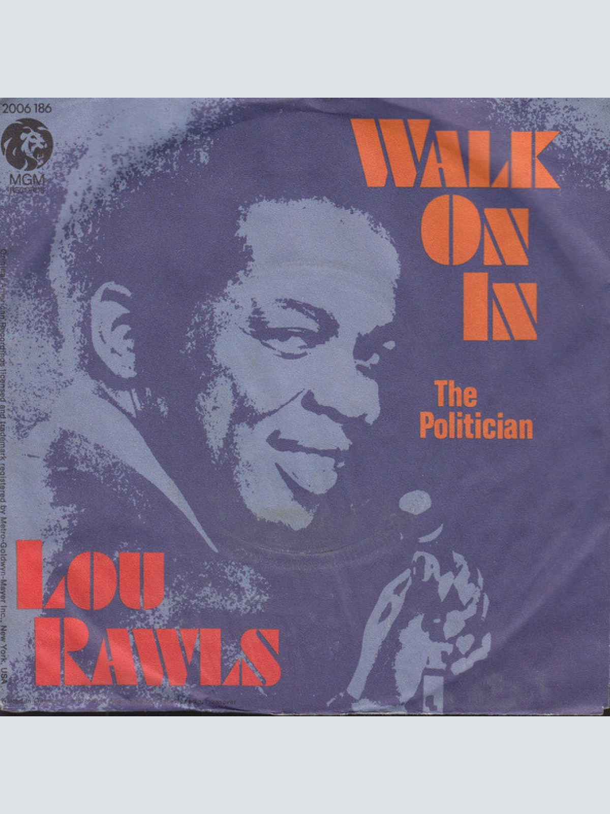 Vinyl / Lou Rawls - Walk On In