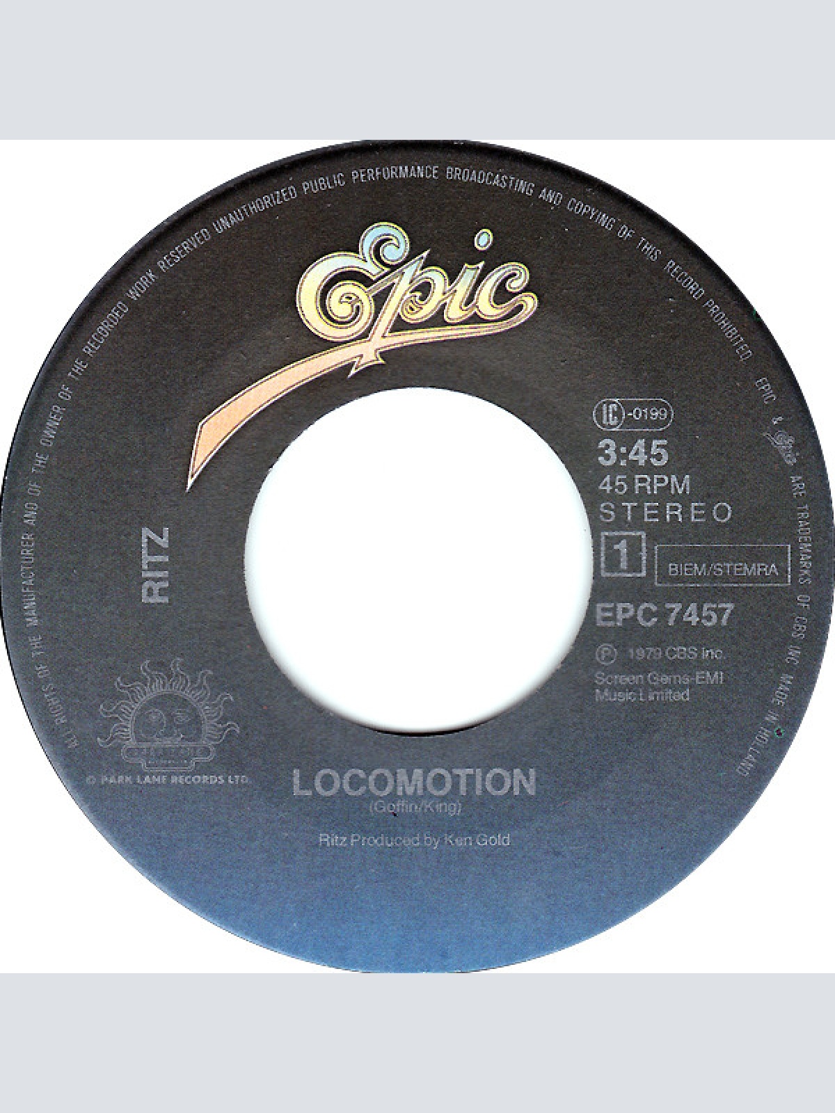 Vinyl / Ritz - Locomotion