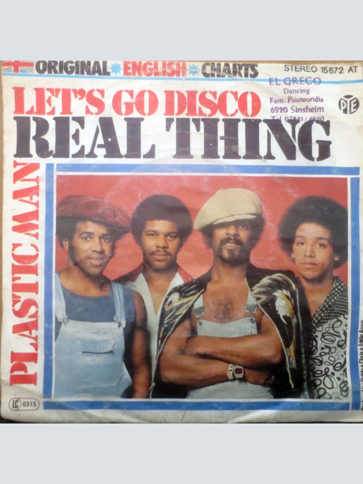 Vinyl / Real Thing* - Let's Go Disco