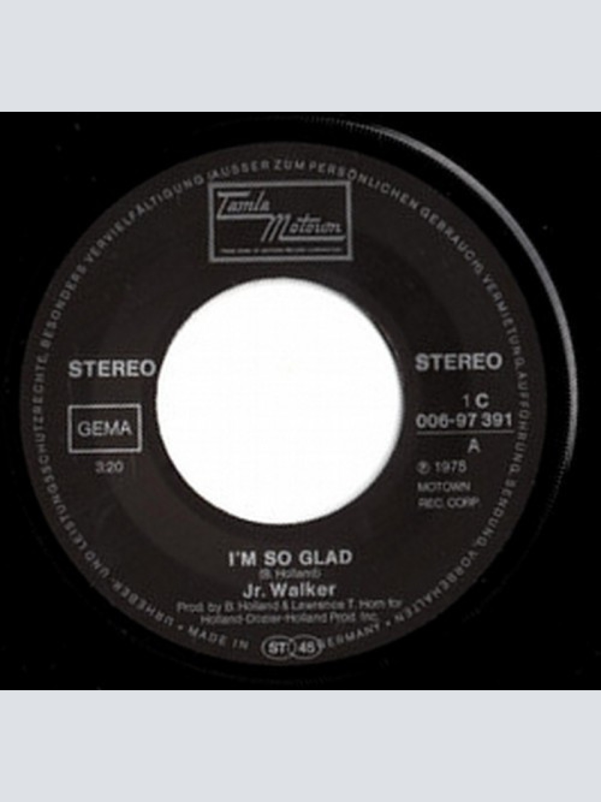 Vinyl / Jr. Walker* - I'm So Glad