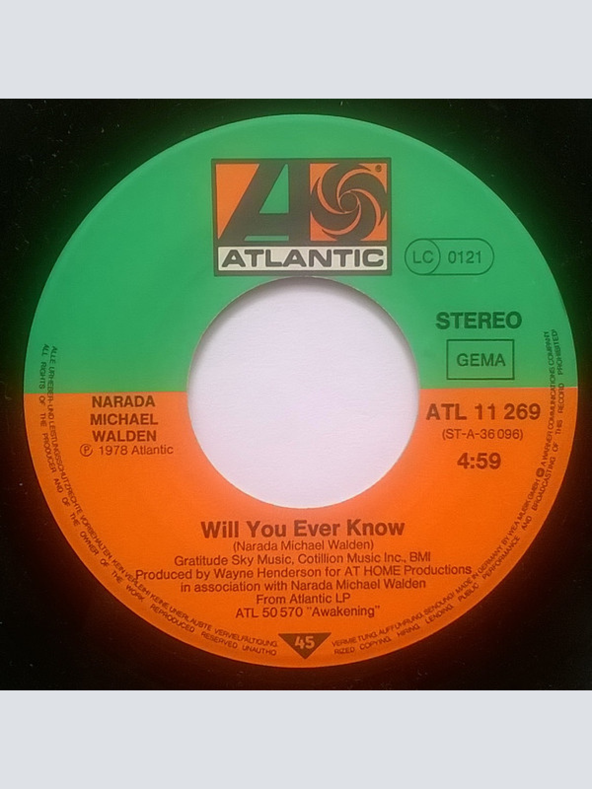 Vinyl / Narada Michael Walden - I Don't Want Nobody Else (To Dance With You)