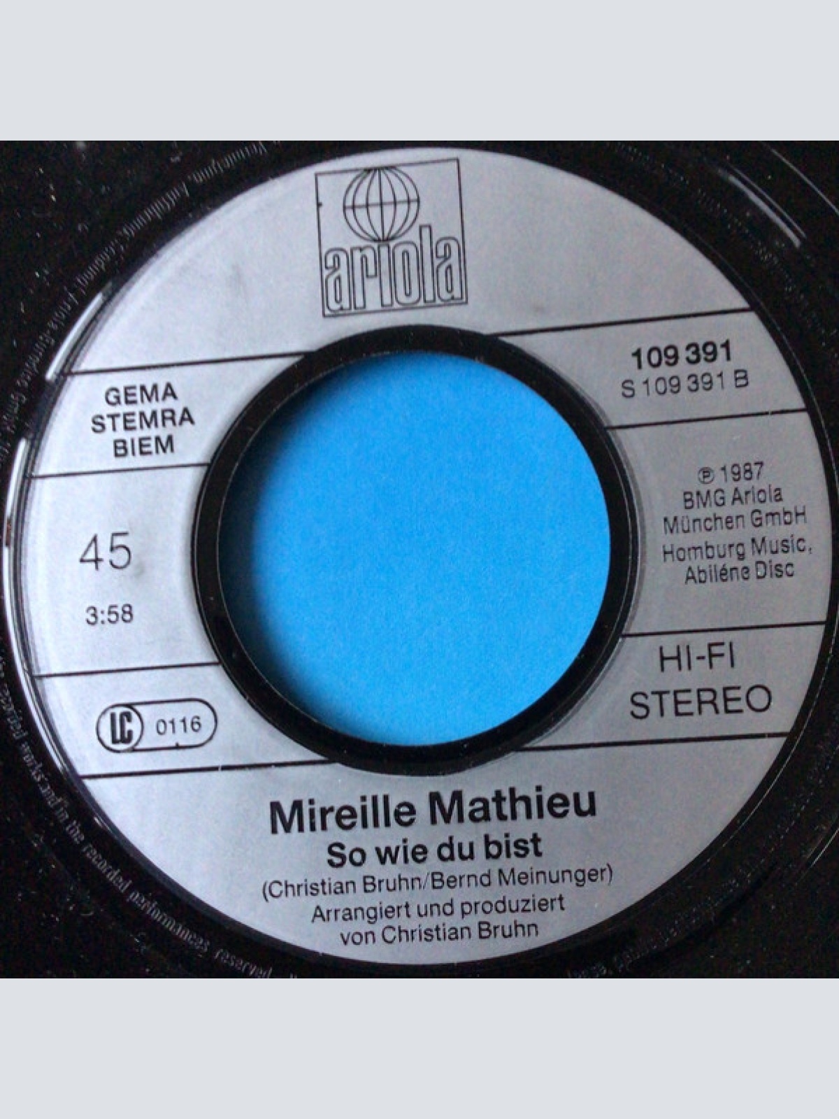 Vinyl / Mireille Mathieu - Nie War Mein Herz Dabei (Ohne Dich)