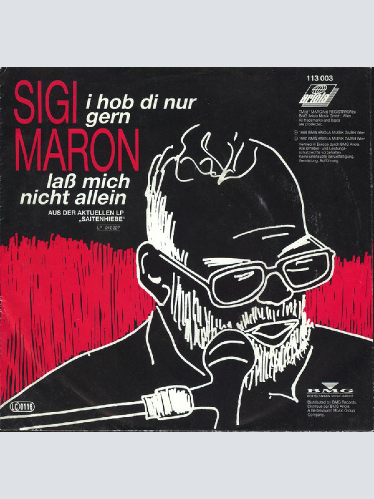 Vinyl / Sigi Maron - I Hob Di Nur Gern