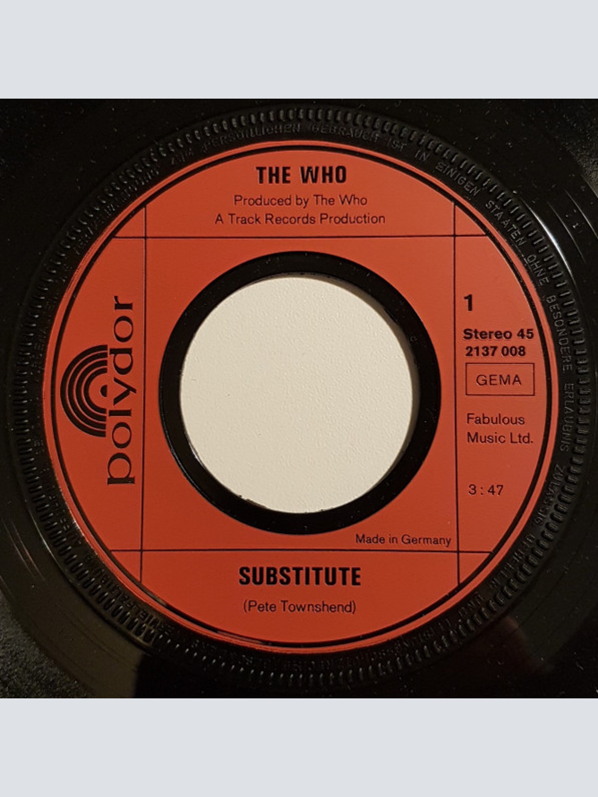 Vinyl / The Who - Die Grossen Vier