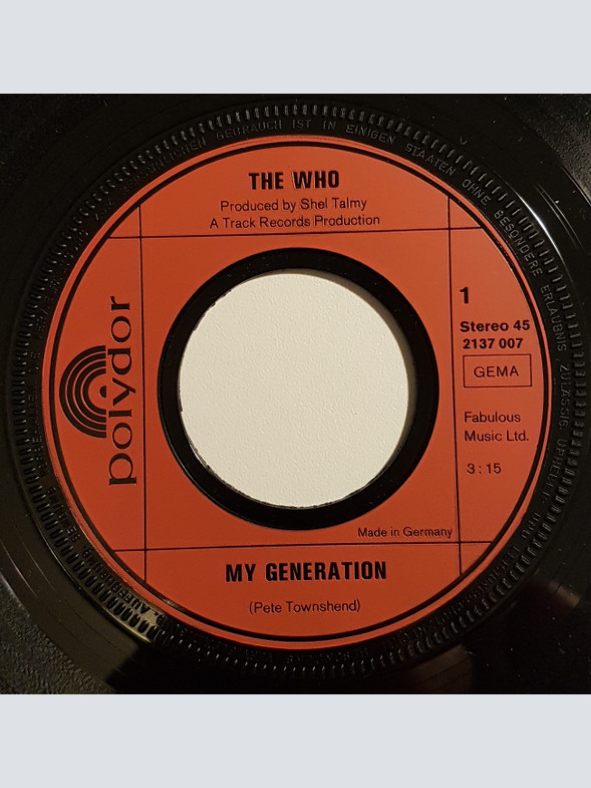 Vinyl / The Who - Die Grossen Vier